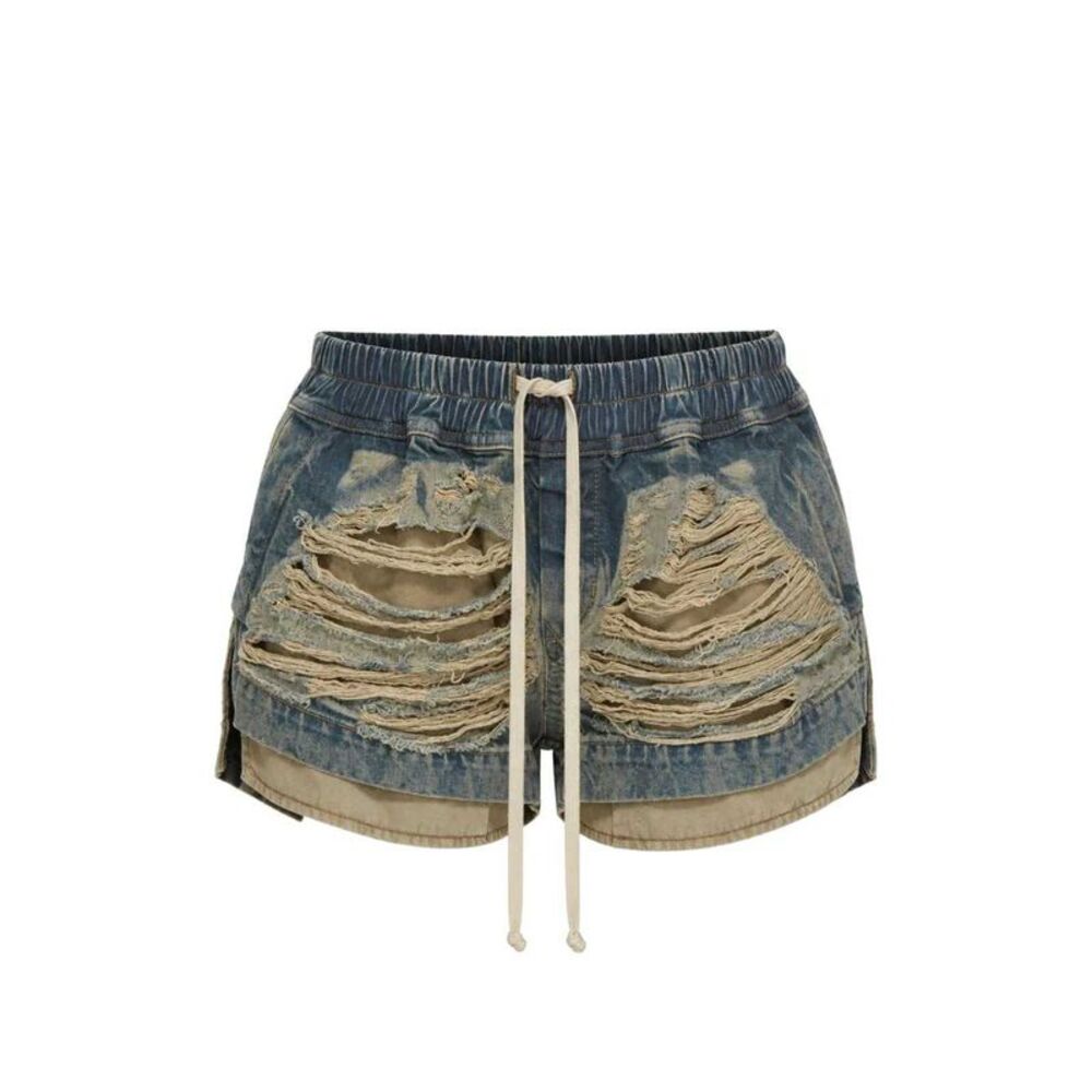 Rick Owens Drkshdw Women Mist Boxer Shorts
